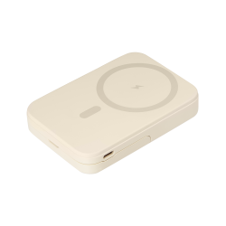 Внешний аккумулятор Union PD 10000mAh с функцией беспроводной зарядки 15W, бежевый Внешний аккумулятор Union PD 10000mAh с функцией беспроводной зарядки 15W, бежевый