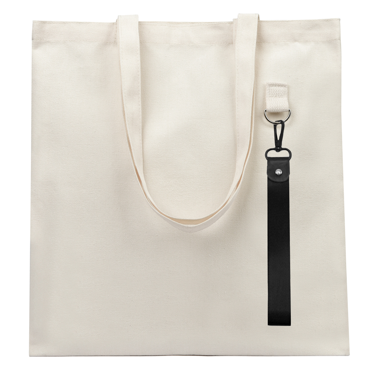 Сумка для покупок LUMISSA 325 г/м² с ремувкой, натуральный/чёрный Сумка для покупок LUMISSA 325 г/м² с ремувкой, натуральный/чёрный