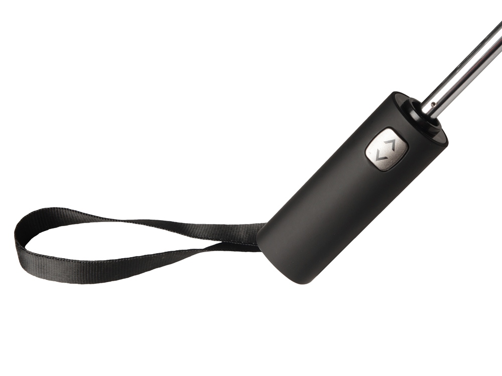 Зонт-автомат складной Canopy, черный Зонт-автомат складной Canopy, черный