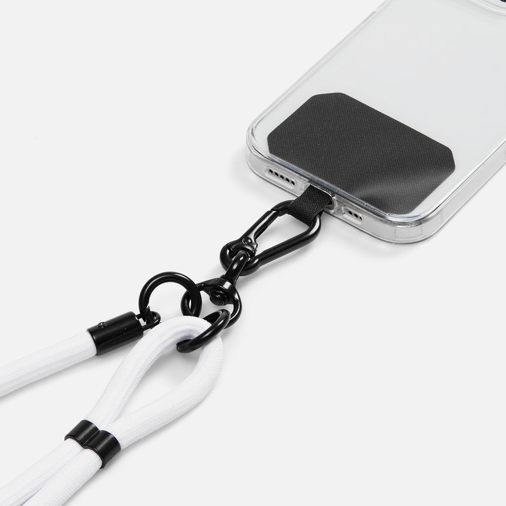 Шнурок для телефона OmniHold, белый Шнурок для телефона OmniHold, белый