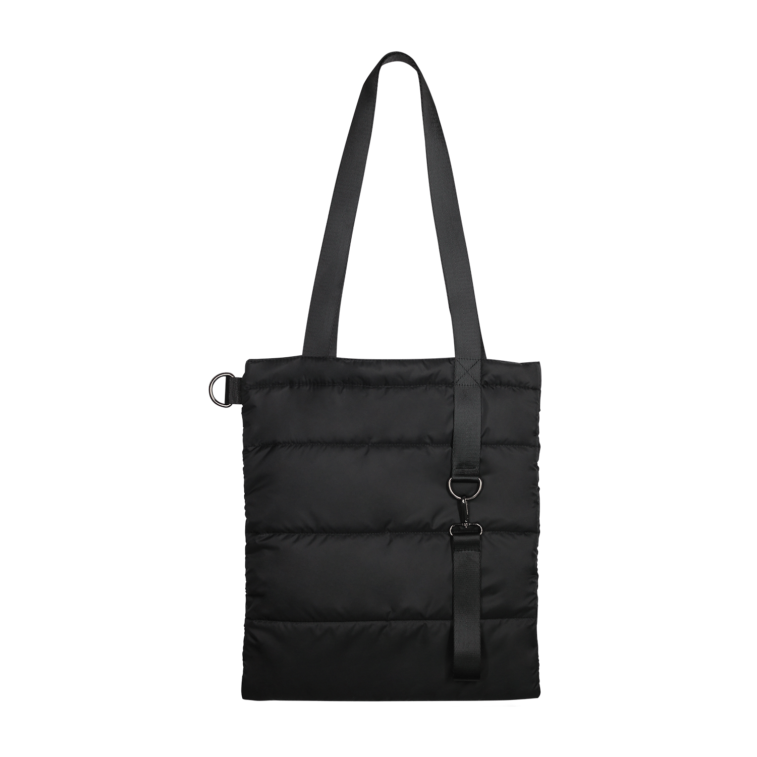 Шоппер Superbag Bubble, с кнопкой (черный)