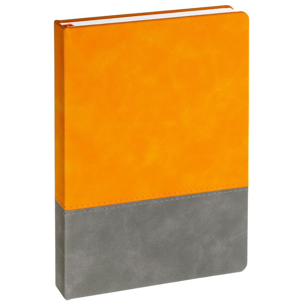 Ежедневник Horizon, недатированный, серый с оранжевым Ежедневник Horizon, недатированный, серый с оранжевым