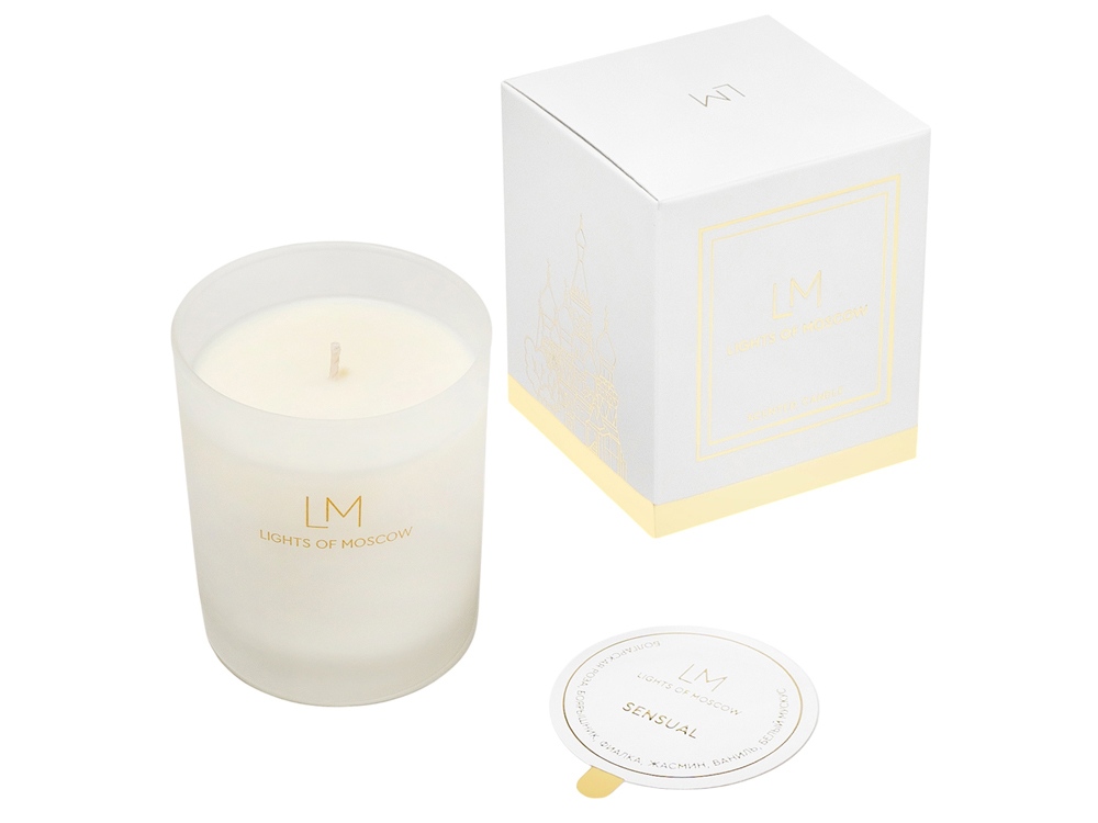 Ароматическая свеча в матовом стакане Sensual, коллекция Exclusive, 250 мл