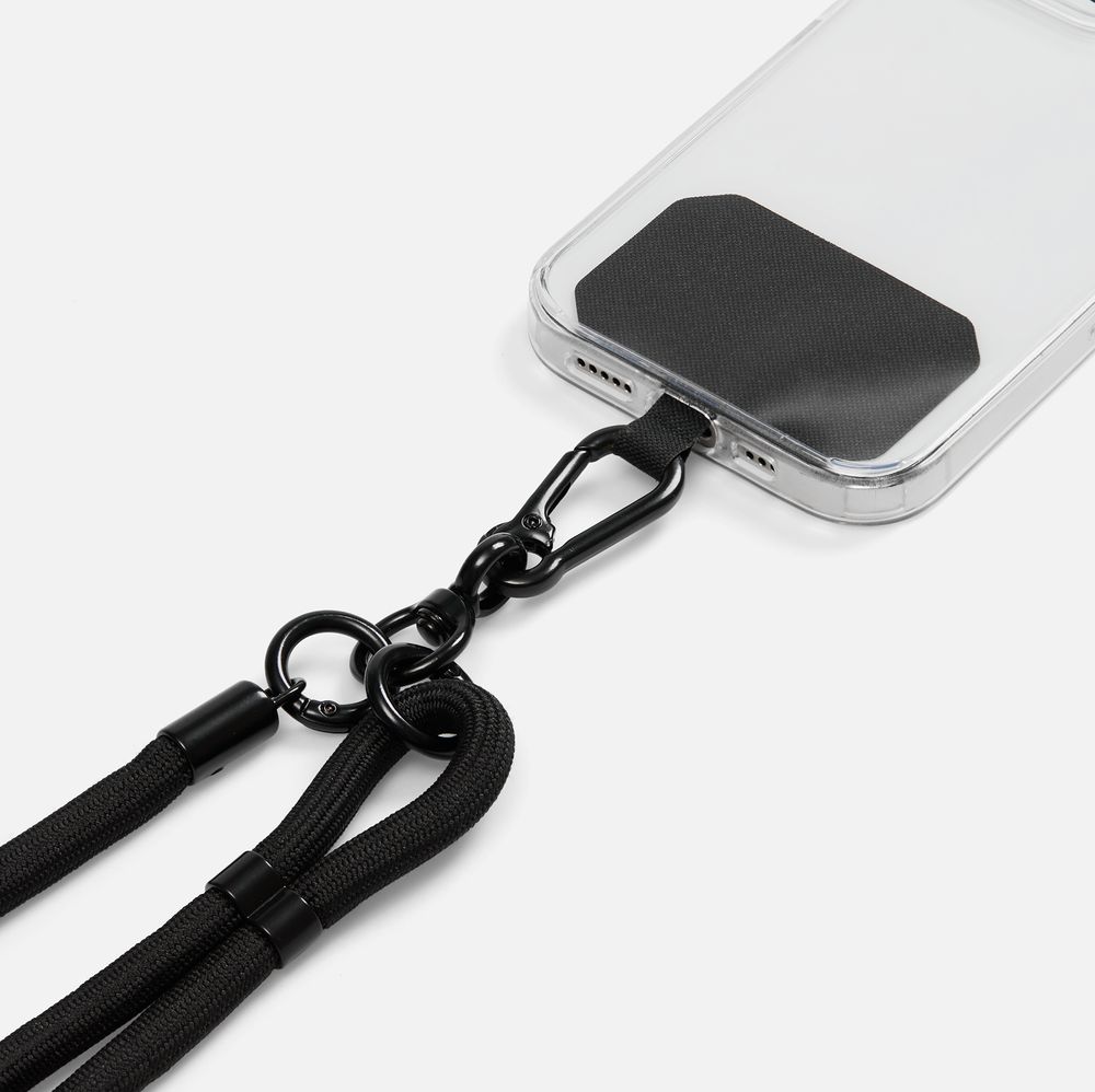 Шнурок для телефона OmniHold, черный Шнурок для телефона OmniHold, черный