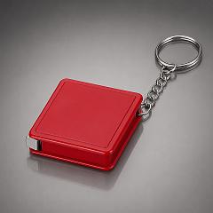 Брелок-рулетка, 1 м., красный