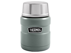Термос из нерж. стали с ложкой тм THERMOS SK3000-MGR 0,47 L, зеленый Термос из нерж. стали с ложкой тм THERMOS SK3000-MGR 0,47 L, зеленый