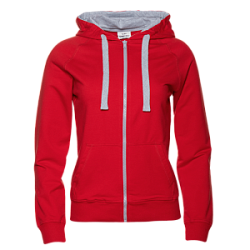 Толстовка женская STAN с капюшоном на молнии футер без начёса, 260, 61W