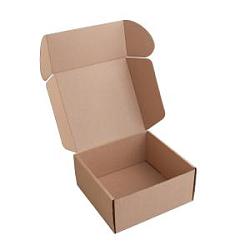 Коробка для набора средняя, самосборная, крафт