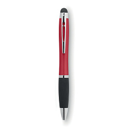 Шариковая ручка с подсветкой, красная