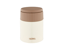 Термос из нерж. стали для еды тм THERMOS JBQ-400-MLK 0.4L, белый Термос из нерж. стали для еды тм THERMOS JBQ-400-MLK 0.4L, белый