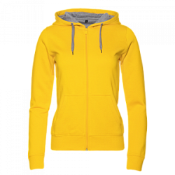 Толстовка женская STAN с капюшоном на молнии футер с начёсом 280, 17W