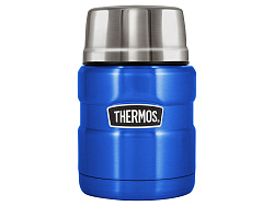 Термос из нерж. стали тм THERMOS SK3000-BL Food Jar 0.470L, синий Термос из нерж. стали тм THERMOS SK3000-BL Food Jar 0.470L, синий